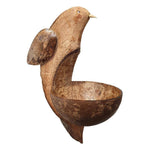 Coconut Shell Bird Carving