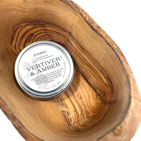 Amber and Vetiver - Solid Essential Oil Fagrance