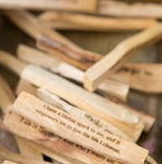 Mantra Santo - Palo Santo - Bark Incense