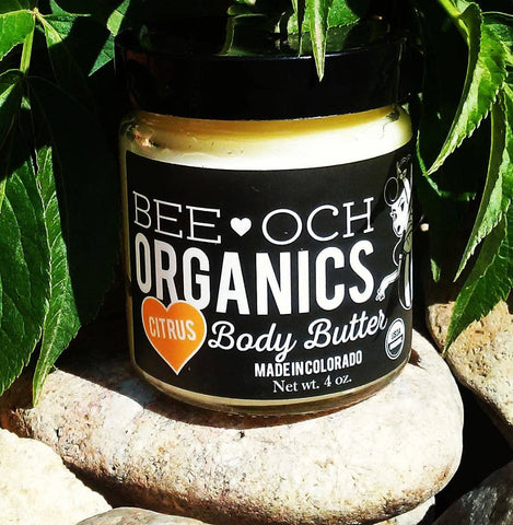 Organic Body Butter - Citrus - 4 oz